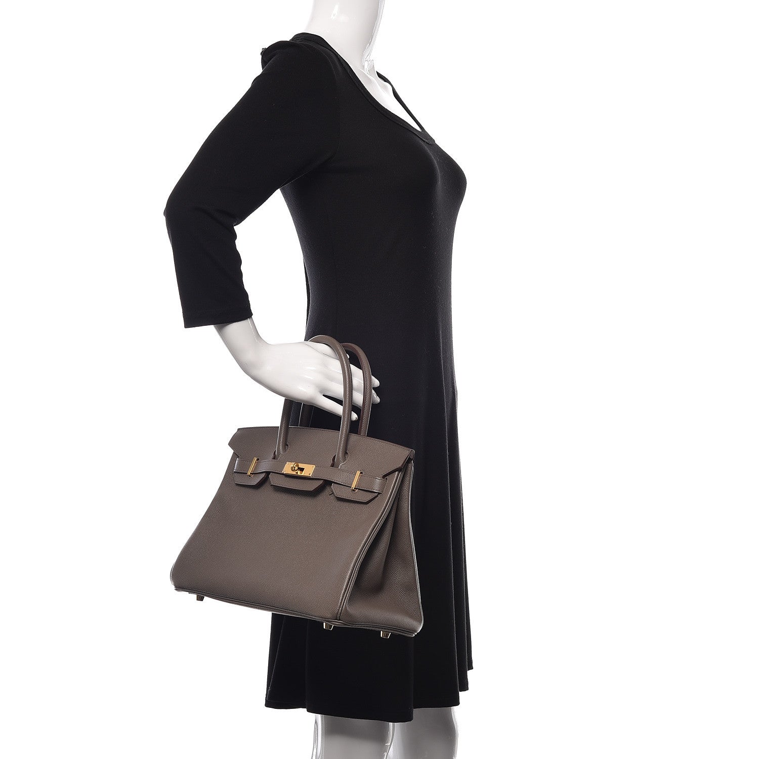 Hermes Epsom Birkin 30 Etain 2 of 30