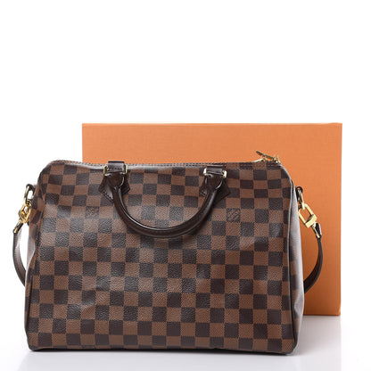 Louis Vuitton Damier Ebene Speedy Bandouliere 30 15 of 15