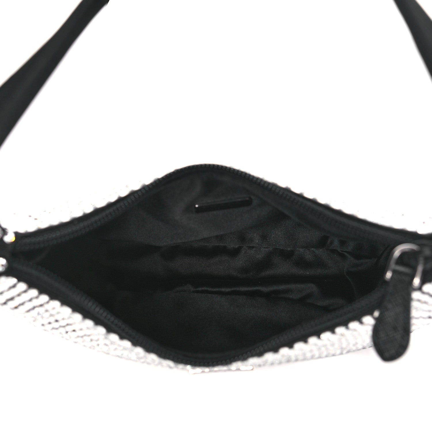 Prada Satin Crystal Mini Re-Edition 2000 Bag Cristal 5 of 9