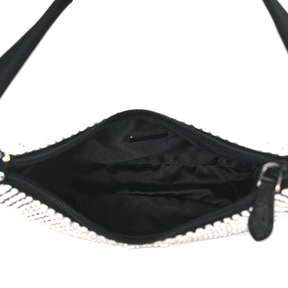 Prada Satin Crystal Mini Re-Edition 2000 Bag Cristal 5 of 9