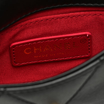 Chanel Calfskin Quilted Mini Framing Chain Bag Black 6 of 10