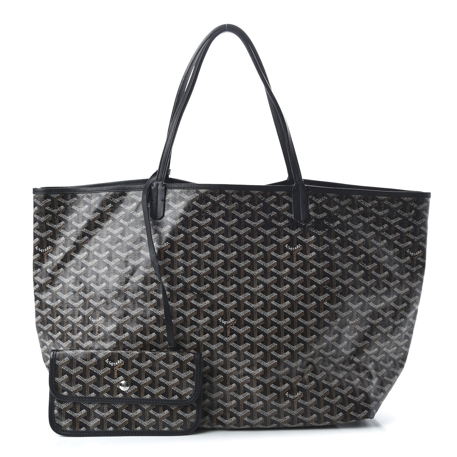 Goyard Goyardine Saint Louis GM Black 1 of 8