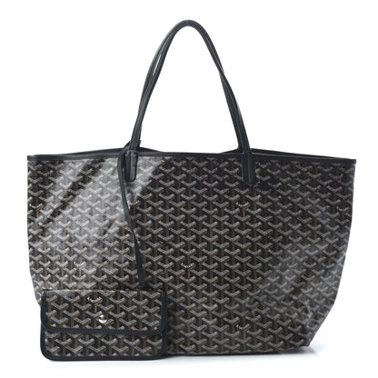 Goyard Goyardine Saint Louis GM Black 1 of 8