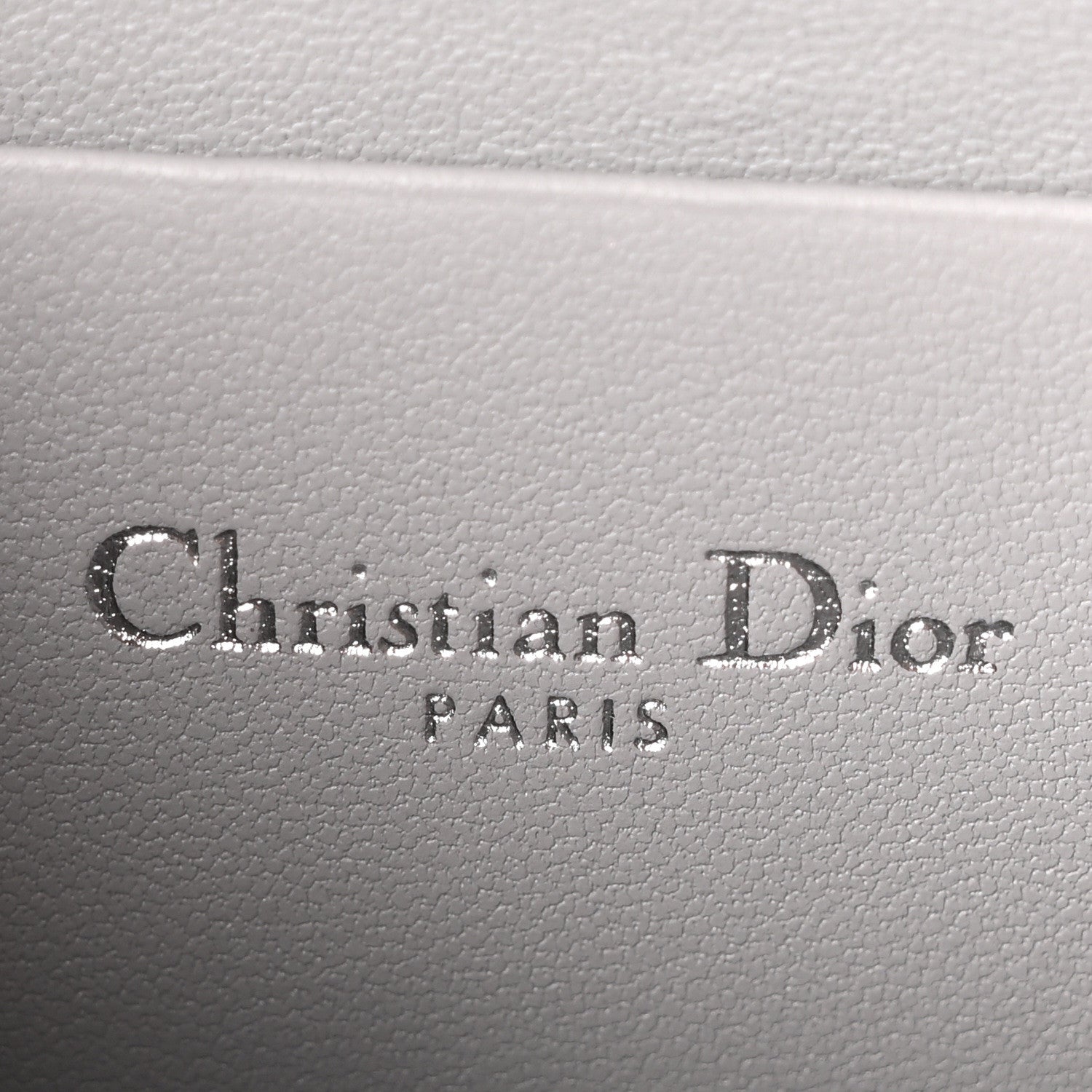 Christian Dior Iridescent Metallic Lambskin Cannage Mini My Dior Bag Silver 6 of 10