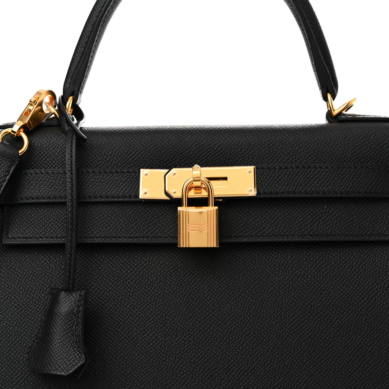 Hermes Epsom Kelly Sellier 28 Black 8 of 11