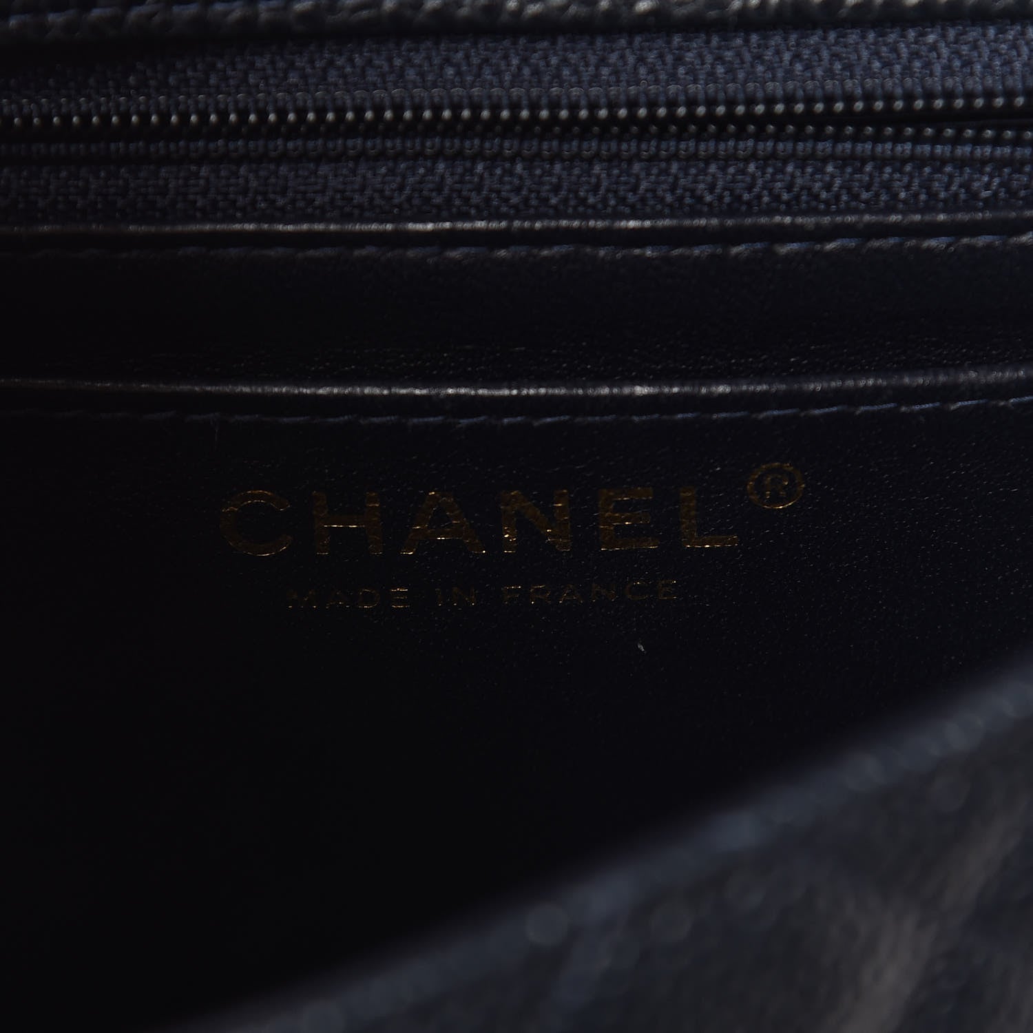 Chanel Caviar Quilted Mini Square Flap Navy 8 of 11