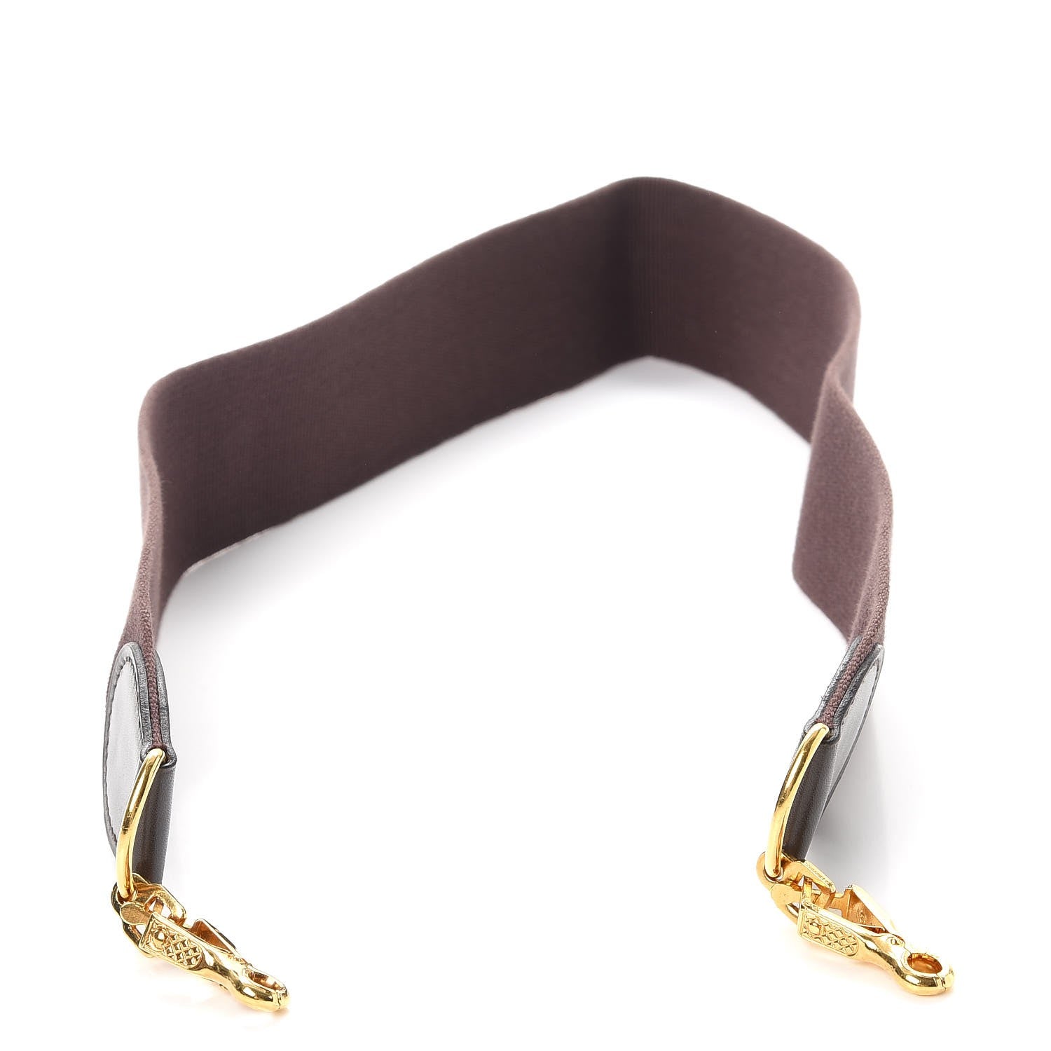 Hermes Toile Box Shoulder Strap Chocolate 3 of 5