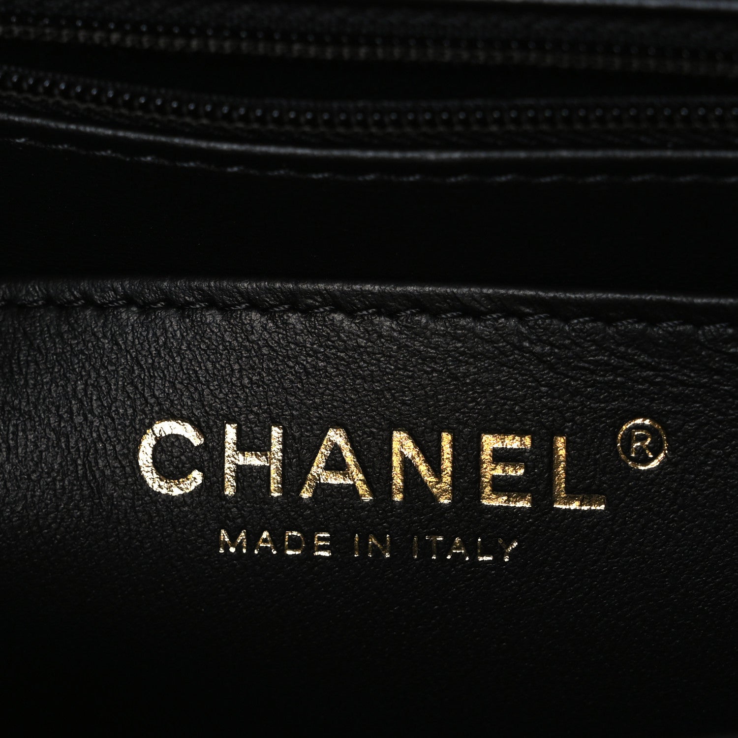 Chanel Lambskin Quilted Mini Square Flap Black 6 of 10
