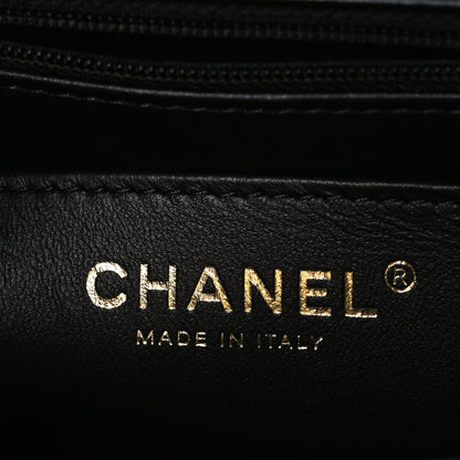 Chanel Lambskin Quilted Mini Square Flap Black 6 of 10
