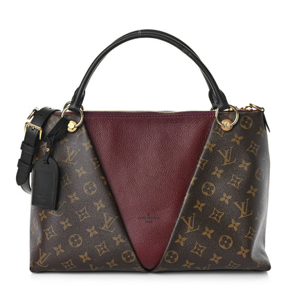 Louis Vuitton Monogram V Tote MM Bordeaux 1 of 11