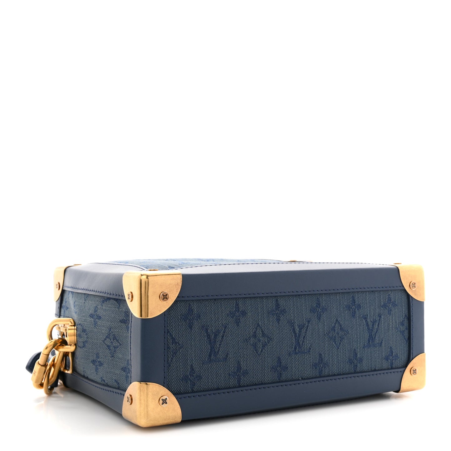 Denim Monogram Soft Trunk Navy