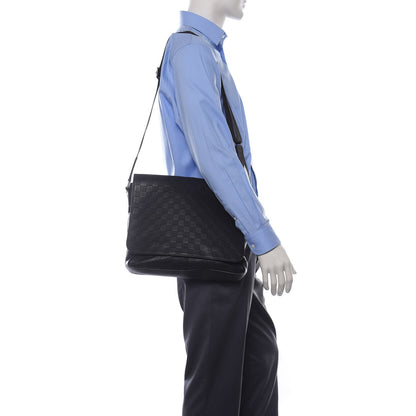 Louis Vuitton Damier Infini District MM Onyx 2 of 13