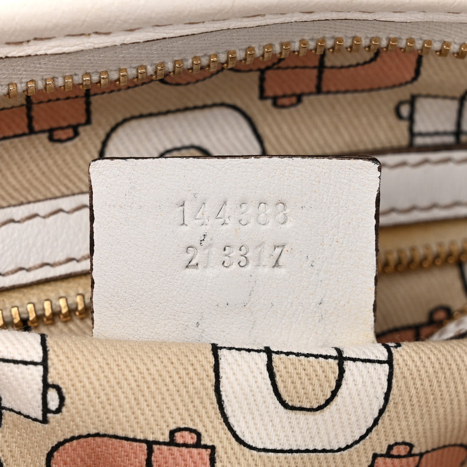 Gucci Monogram Web Jolicoeur Charms Messenger White 7 of 11