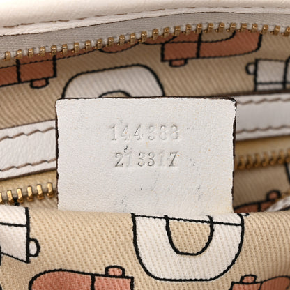 Gucci Monogram Web Jolicoeur Charms Messenger White 7 of 11