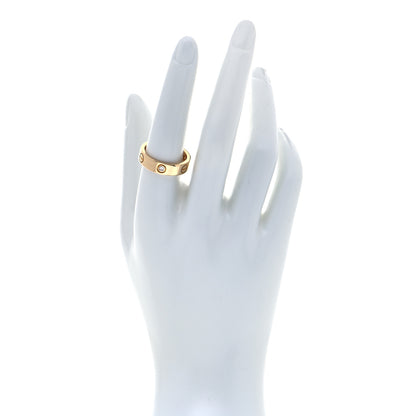 Cartier 18K Yellow Gold 3 Diamond 5.5mm LOVE Ring 57 8 2 of 4