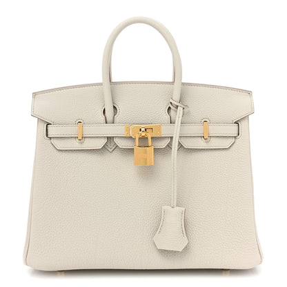 Hermes Togo Birkin 25 Beton 1 of 9