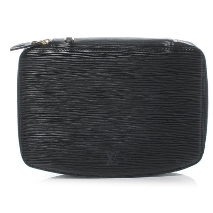 Louis Vuitton Epi Monte Carlo Jewelry Case Box Black 1 of 8
