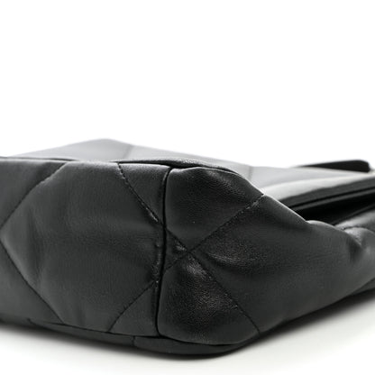 Chanel Lambskin Quilted Medium Chanel 19 Flap Black 10 of 10