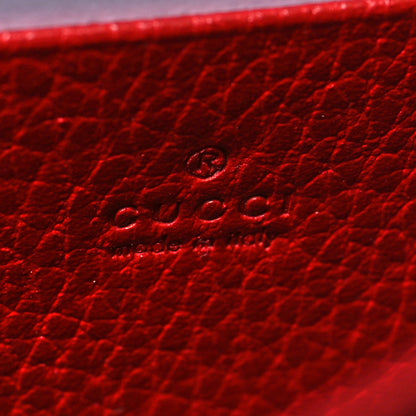 Gucci Calfskin Mini Dionysus Chain Wallet Hibiscus Red 8 of 12
