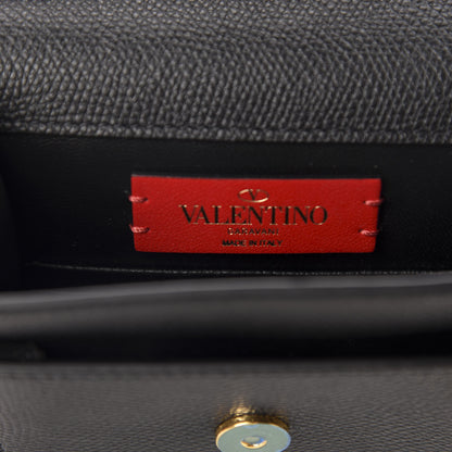 Valentino Garavani Calfskin VLogo Crossbody Bag Black 8 of 10