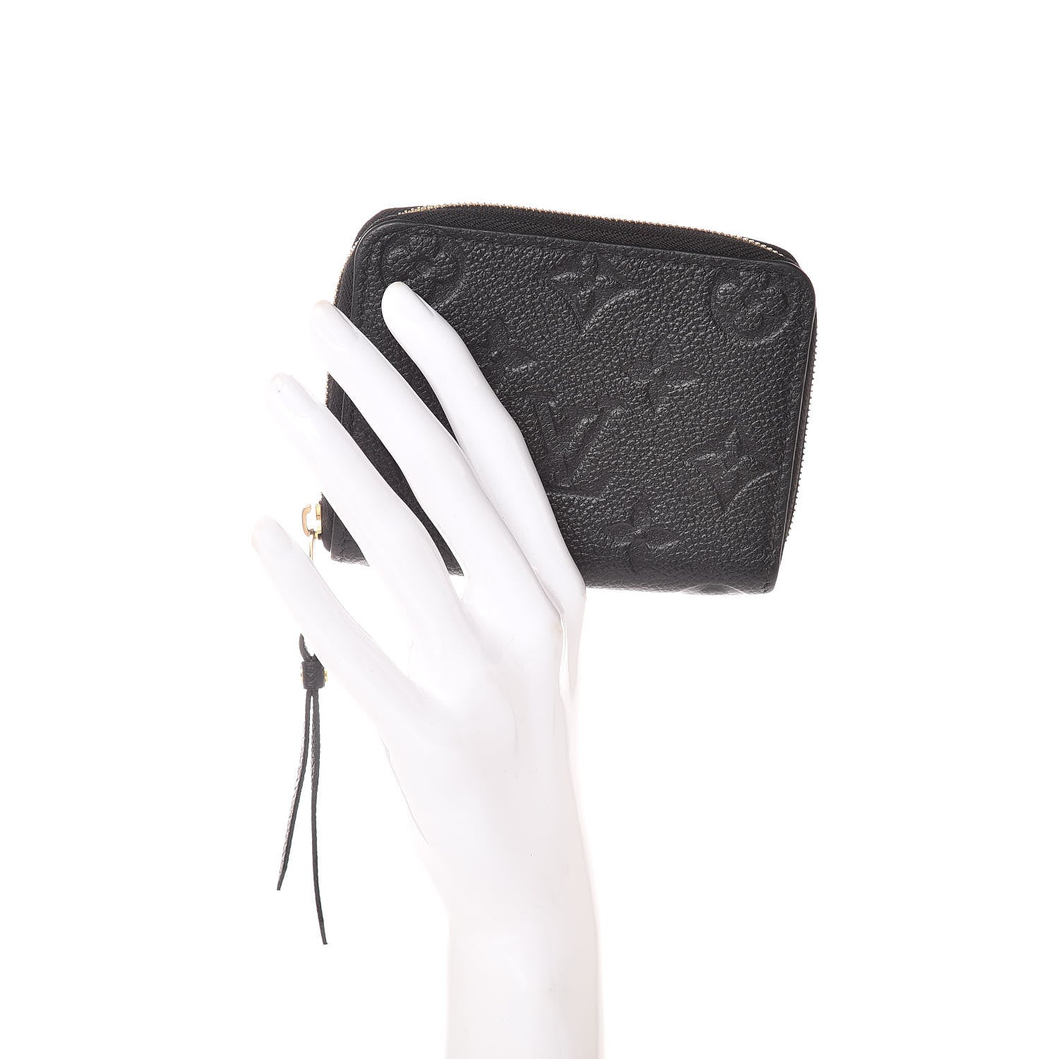 Louis Vuitton Empreinte Zippy Coin Purse Black 2 of 6