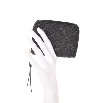 Louis Vuitton Empreinte Zippy Coin Purse Black 2 of 6