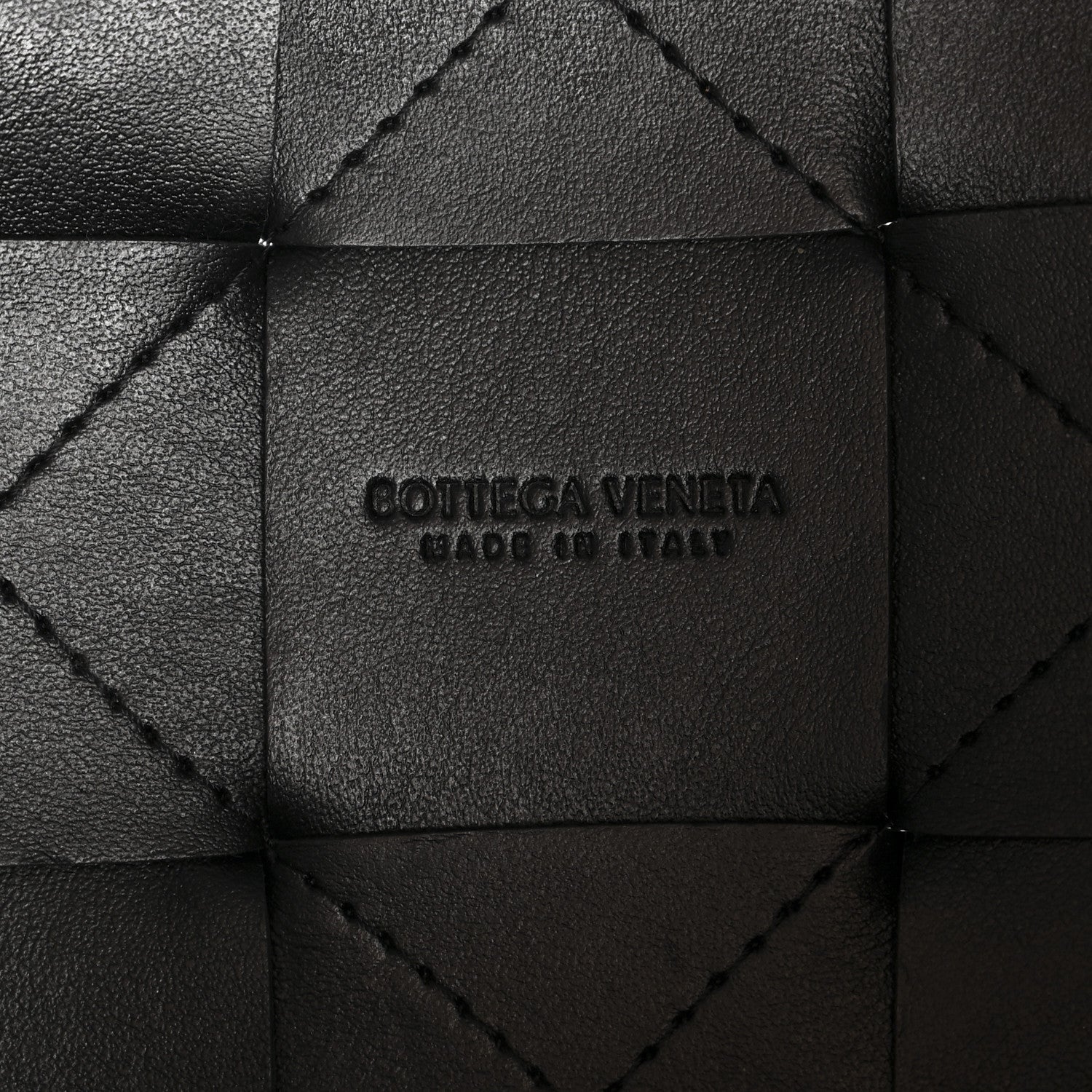 Bottega Veneta Nappa Maxi Intrecciato Small Cassette Bucket Bag Black 6 of 10