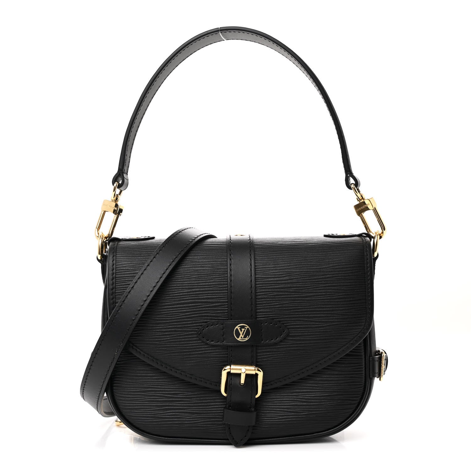Louis Vuitton Epi Saumur BB Black 1 of 9