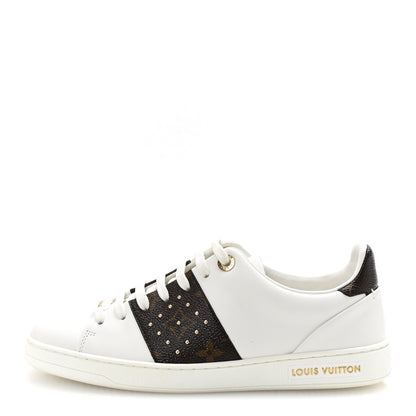 Louis Vuitton Monogram Stud Front Row Sneaker 37 White 1 of 10