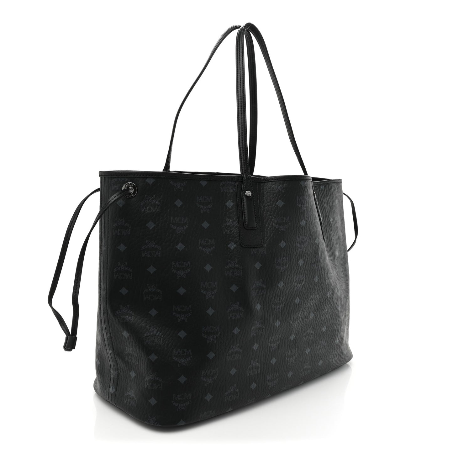 Visetos Large Liz Reversible Shopper Tote Black