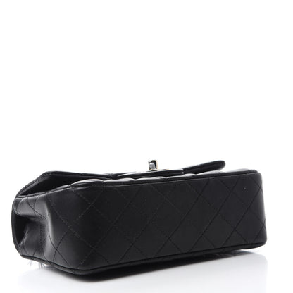 Chanel Lambskin Quilted Mini Rectangular Flap Black 4 of 11