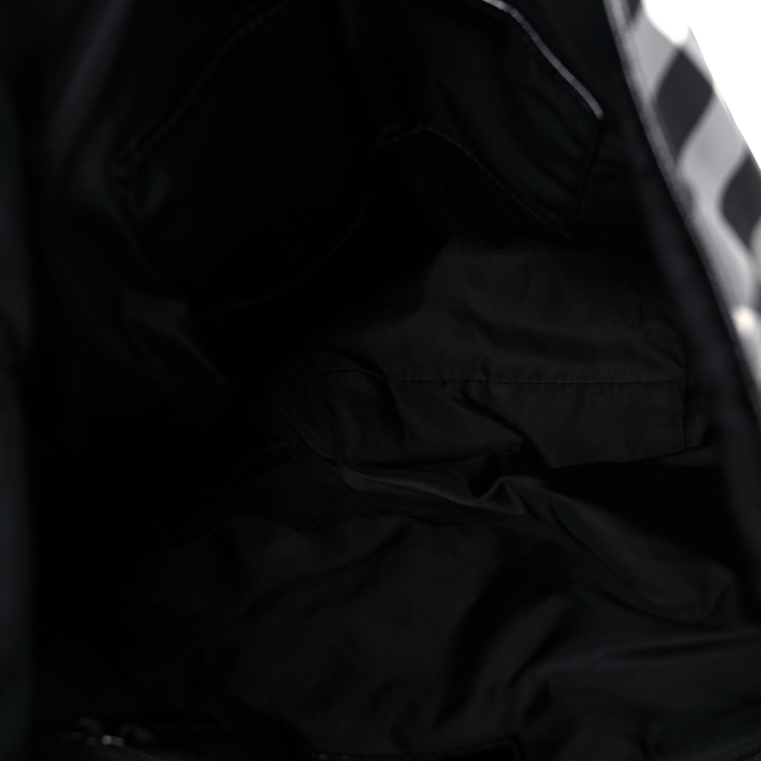 Burberry Nylon Beat Check Victoria Tote Black 5 of 16