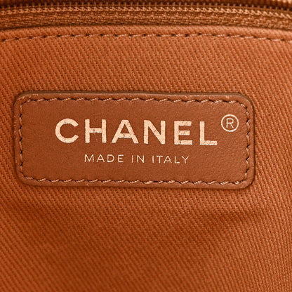 Chanel Mixed Fibers Calfskin Mini Deauville Tote Beige 6 of 10