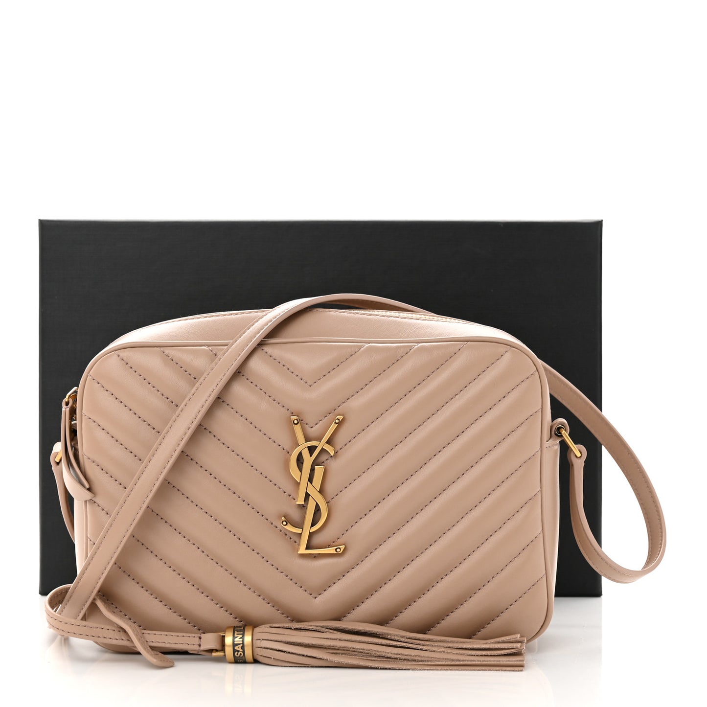 Calfskin Matelasse Monogram Lou Camera Bag Rosy Sand