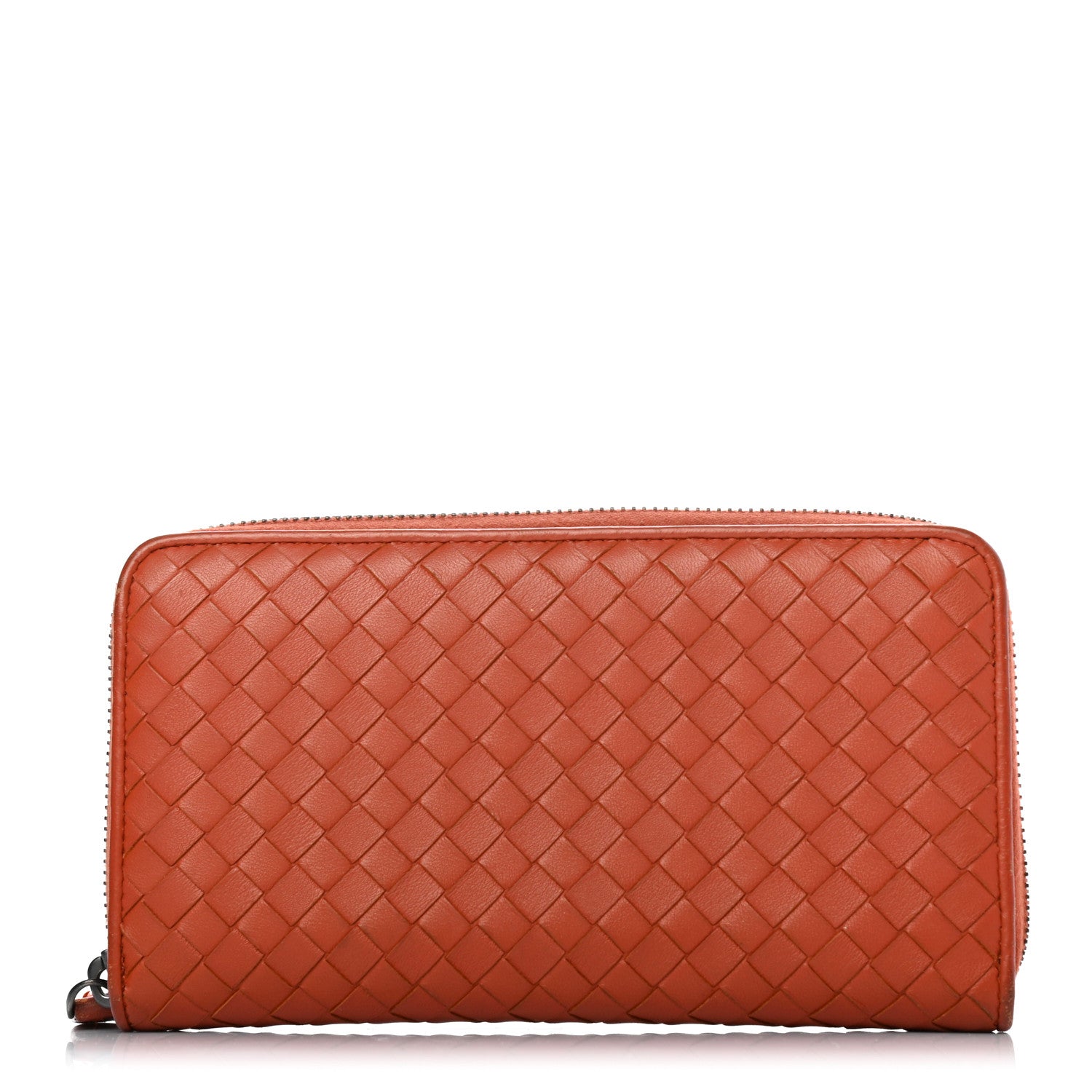 Bottega Veneta Nappa Intrecciato Zip Around Wallet Pompei 1 of 5