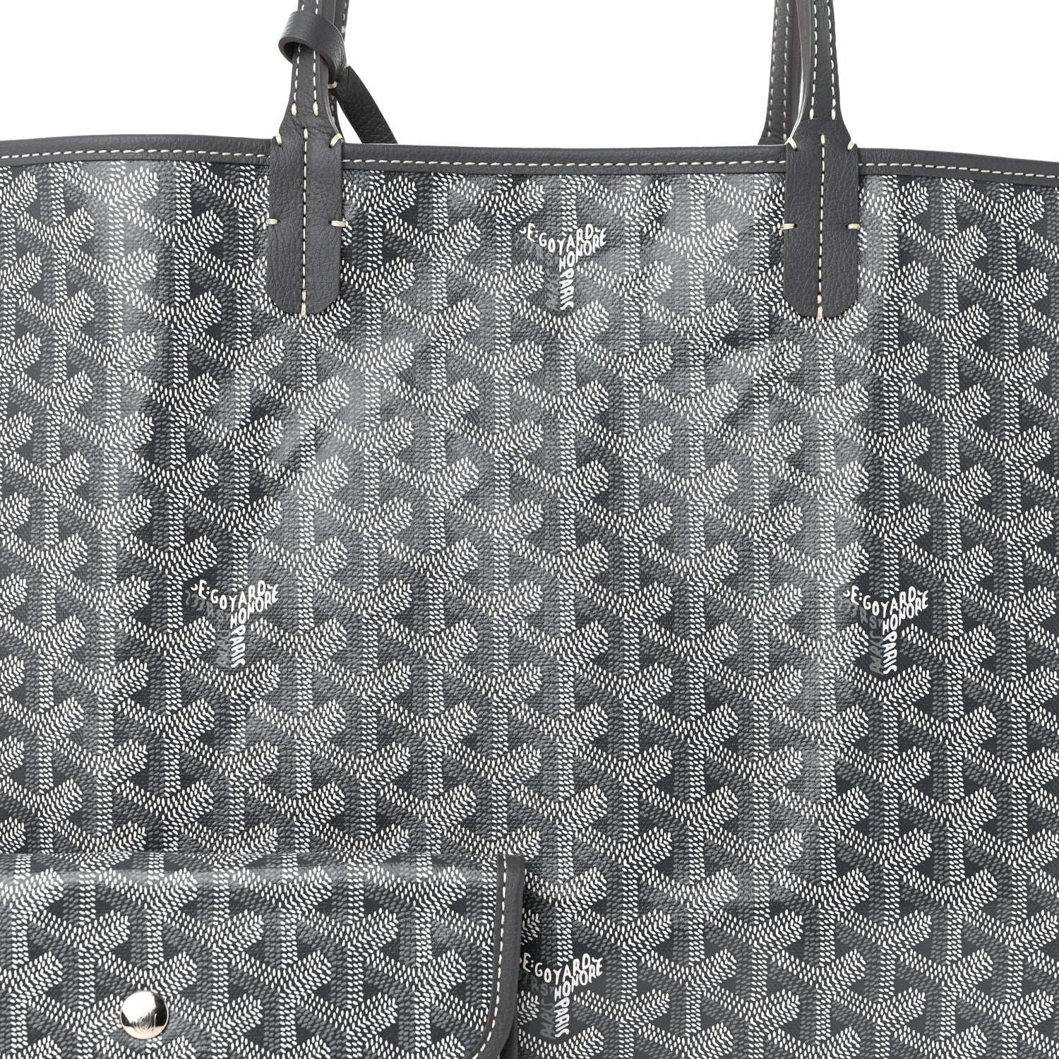 Goyard Goyardine Saint Louis PM Grey 8 of 10