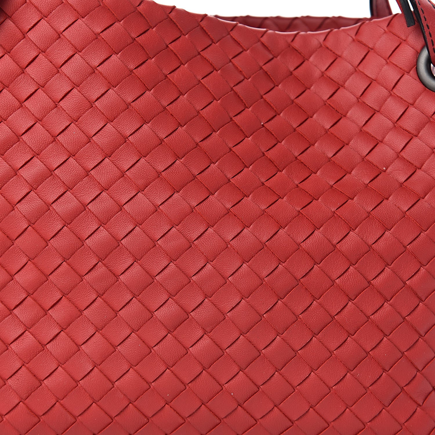 Bottega Veneta Nappa Intrecciato Small Bella Tote Red 12 of 12