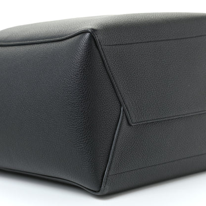 Celine Soft Grained Calfskin Sangle Bucket Bag Black 6 of 7