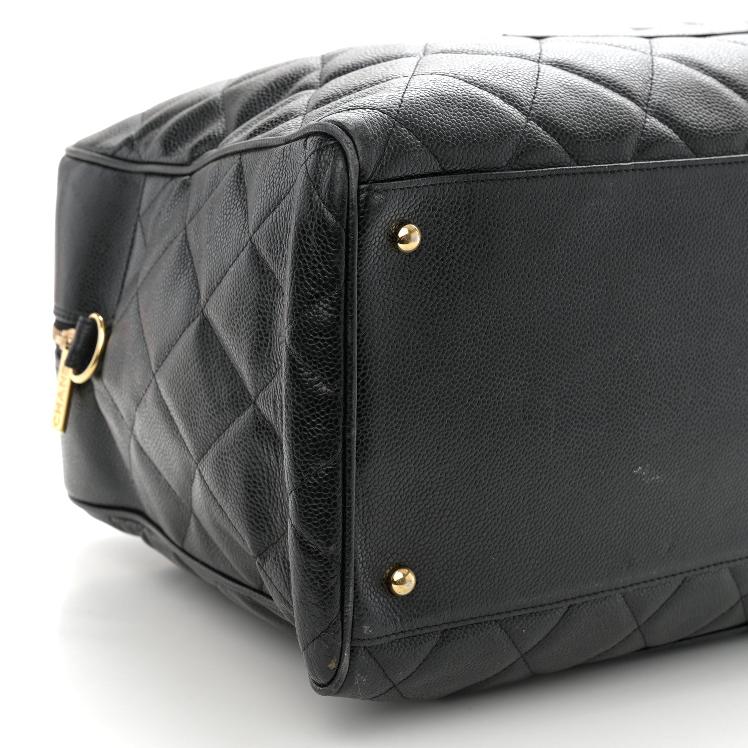 Chanel Caviar Quilted Large Bowler Black 11 of 15