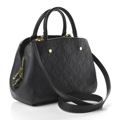 Louis Vuitton Empreinte Montaigne BB Black 3 of 9