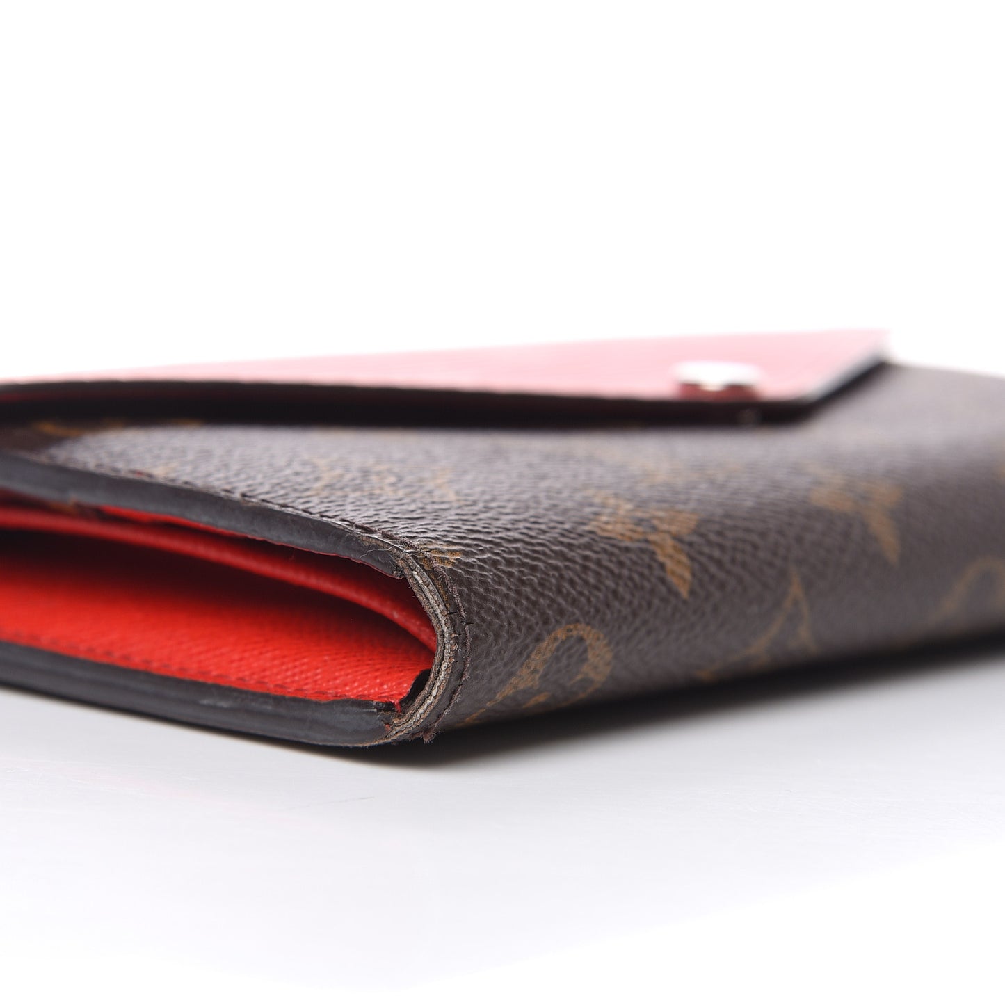 Monogram Epi Marie-Lou Long Wallet Coquelicot