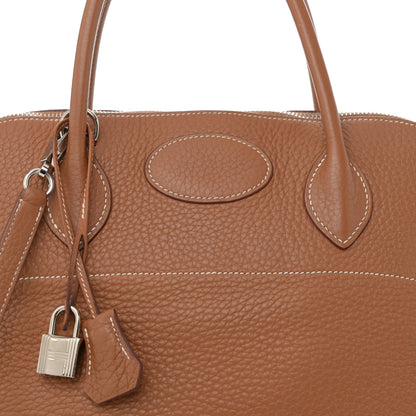 Hermes Taurillon Clemence Bolide 35 Gold 8 of 14