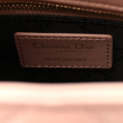 Christian Dior Lambskin Cannage Small My ABCDior Lady Dior Blush 6 of 10