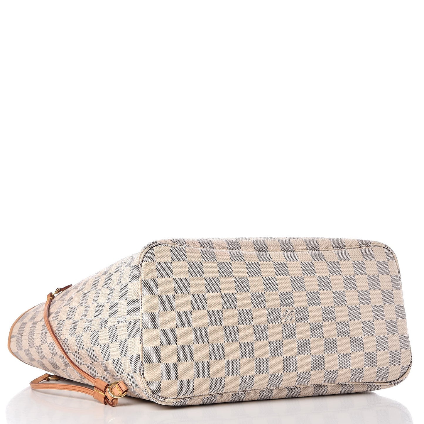 Damier Azur Neo Neverfull MM Rose Ballerine