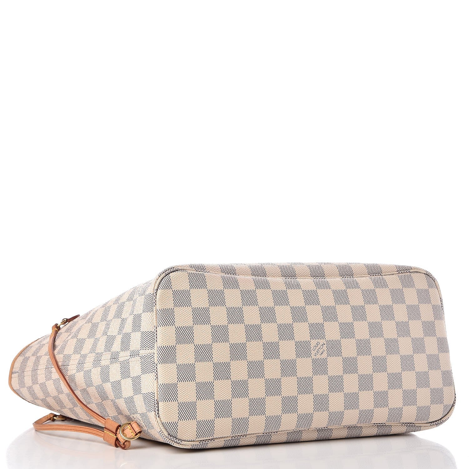 Louis Vuitton Damier Azur Neo Neverfull MM Rose Ballerine 4 of 9