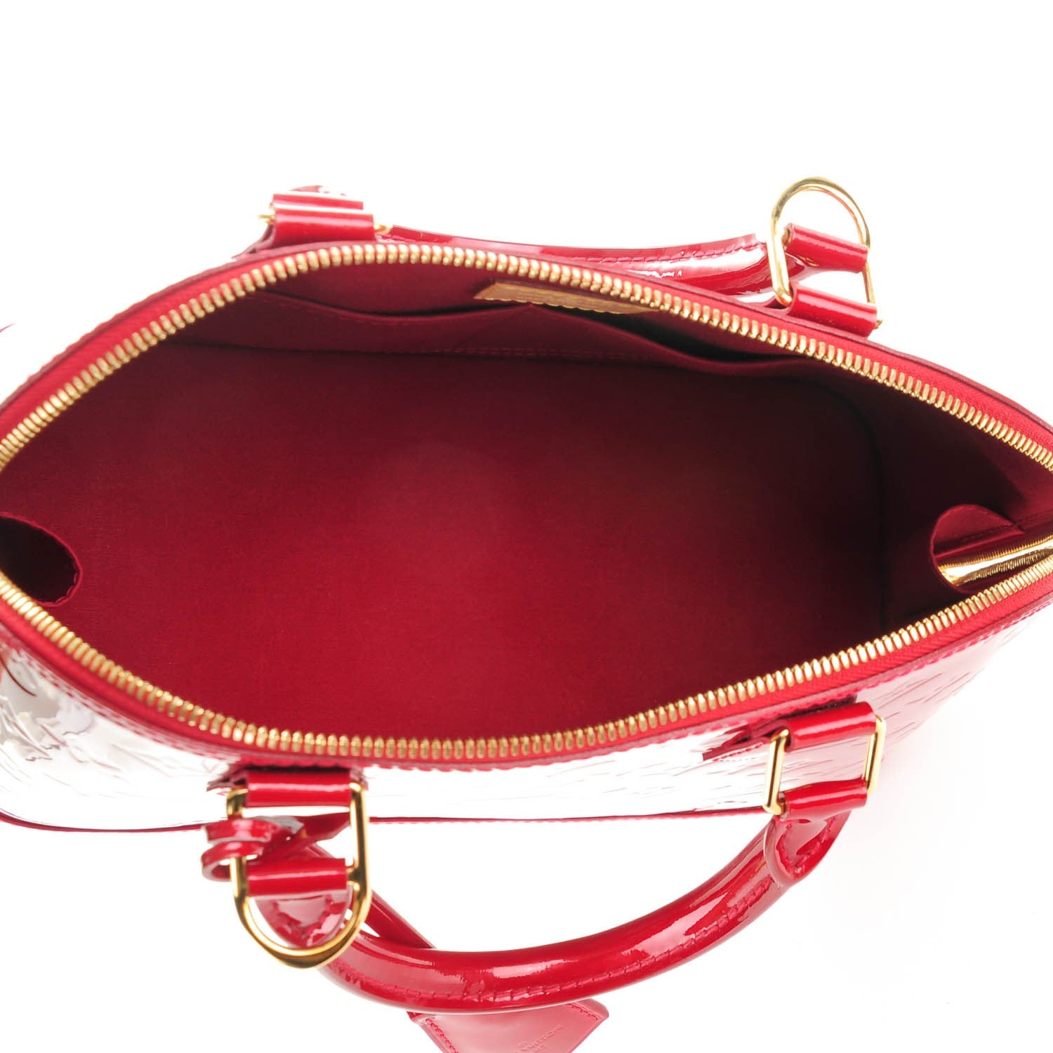 Louis Vuitton Vernis Alma PM Pomme D'Amour 5 of 7