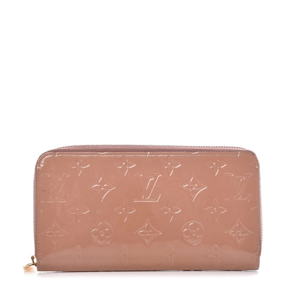 Louis Vuitton Vernis Zippy Wallet Rose Velours 1 of 18