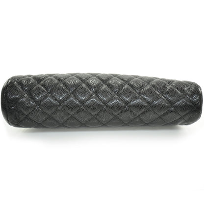 Chanel Caviar Quilted Timeless Clutch Black 4 of 11