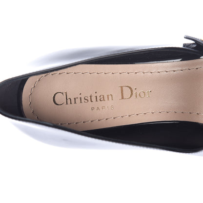 Christian Dior Patent Baby-D Ballet Pumps 37 Black 7 of 8