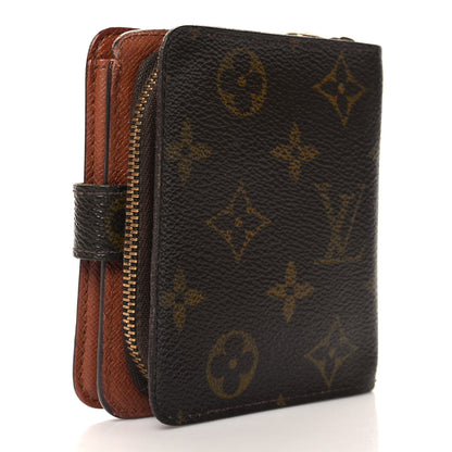 Louis Vuitton Monogram Compact Zippe Zipped Wallet 3 of 12